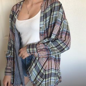 super soft free people flannel!!